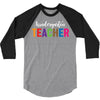 Kindergarten Teacher 3/4 Sleeve Shirt