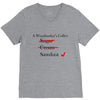 a woodworker's V-Neck Tee