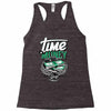 time money Racerback Tank