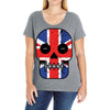 united kingdom till i die Ladies Curvy T-Shirt