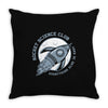 rocket science club Throw Pillow