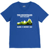 the mountains are calling V-Neck Tee