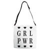 Girl Power Adjustable Strap Totes