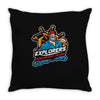 pescespada island explorers Throw Pillow