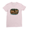 where the halflings are Ladies Fitted T-Shirt