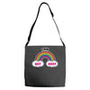 not okay Adjustable Strap Totes