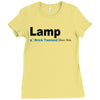 lamp   brick tamland likes this facebook thumbs up mens white t shirt Ladies Fitted T-Shirt