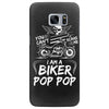 You Cant Scare Me I am Biker Pop Pop Samsung Galaxy S7 Edge