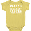 world's greatest farter funny Baby Onesie