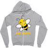 bee happy Zipper Hoodie