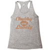 chubby and lovely Racerback Tank