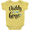 Daddy is my Hero Baby Boy Baby Bodysuit