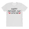 Happy Father's Day I Love Daddy Onesie-Father's Day All Over Women's T-shirt