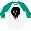 trickle skull 3/4 Sleeve Shirt