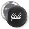 cali black logo Pin-back button