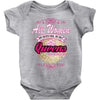 quens are born [your date] Baby Bodysuit