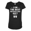 I Am The Best Mother's Day Maternity Scoop Neck T-shirt