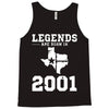 legends are born in 2001 hoodie 9 Tank Top
