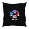 bohemian holograms Throw Pillow