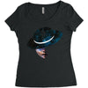 Space Love Women's Triblend Scoop T-shirt