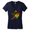 iguana Women's V-Neck T-Shirt
