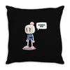 bummer, man Throw Pillow