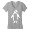 penguin funny Women's V-Neck T-Shirt