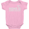 home is where the wifi Baby Onesie