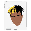abstract design of xxxtentacion iPad 3 and 4 Case