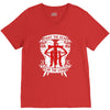 Fight The Dead Fear The Living V-Neck Tee