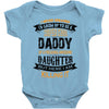 Super Cool Daddy Of A Freaking Awesome Daughter Baby Onesie