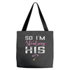 I Stole His Heart Tote Bags