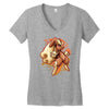 lopunny Women's V-Neck T-Shirt