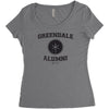 greendale alumni Women's Triblend Scoop T-shirt
