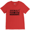 Animals Are Not Ingredients V-Neck Tee