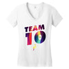team 10 Women's V-Neck T-Shirt