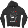 pregnant rex Zipper Hoodie