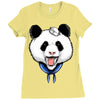panda sailor Ladies Fitted T-Shirt