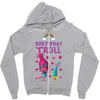 birthday troll Zipper Hoodie