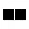 skinny white tie License Plate
