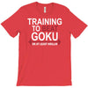train insaiyan gym training to beat goku or krillin dbz dragon ball z T-Shirt