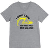 I Don't Care How Many Miles Per Gallon V-Neck Tee