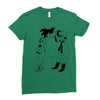 goku vs freeza Ladies Fitted T-Shirt