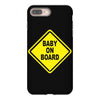 baby on board bumper sticker decal safety cute funny iPhone 8 Plus