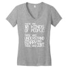 there are 10 kinds of people Women's V-Neck T-Shirt