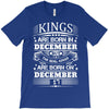 Real Kings Are Born On December 17 T-Shirt