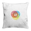 Venn Diagram Throw Pillow