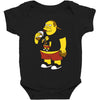 fractal comic book guy Baby Bodysuit