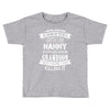 Super Cool Nanny Of A Freaking Awesome Grandson Toddler T-shirt