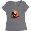 urealms Women's Triblend Scoop T-shirt